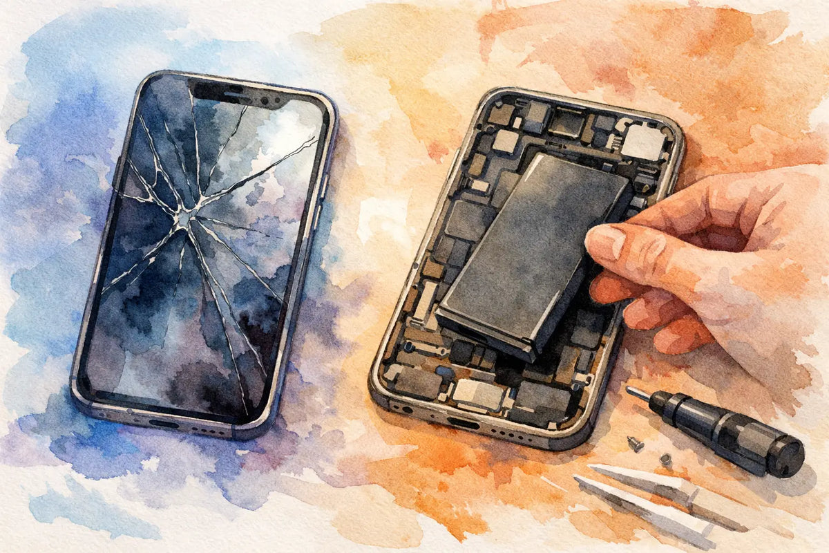 iPhone Screen Repair and Battery Replacement