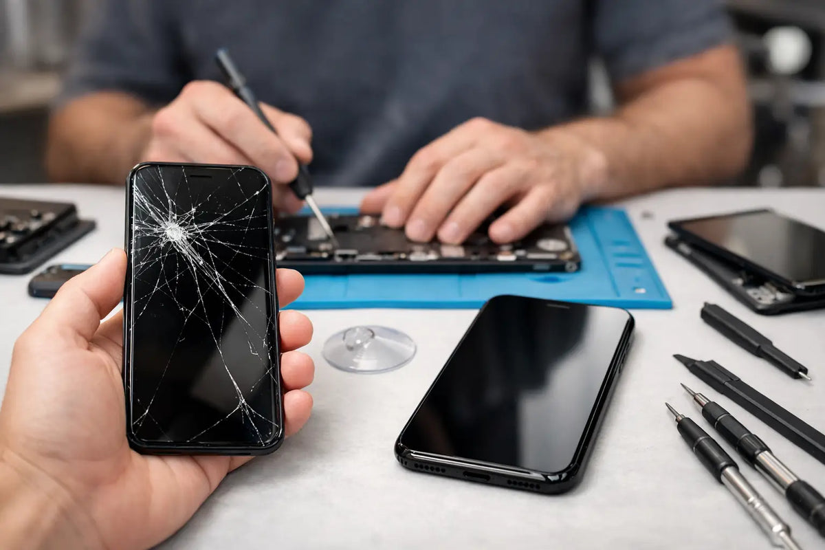 Cracked Phone Screen Repair: Fix or Replace?