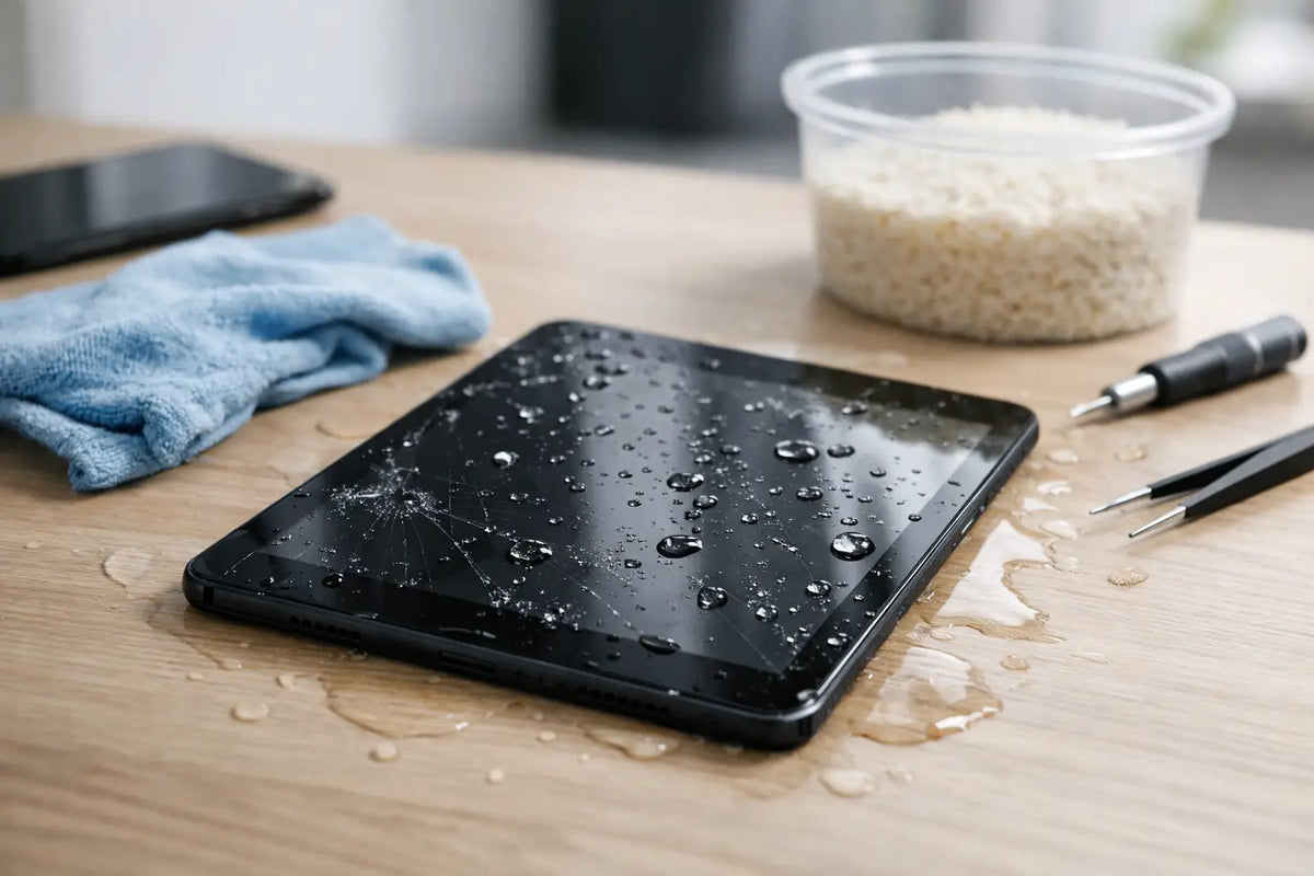How to Recover a Water Damaged Tablet Safely