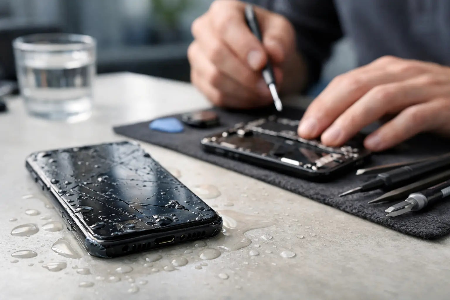 Water Damaged Phone Repair: What to Do Fast